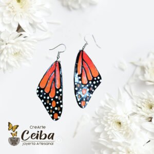 Aretes Alas Monarca Esencial